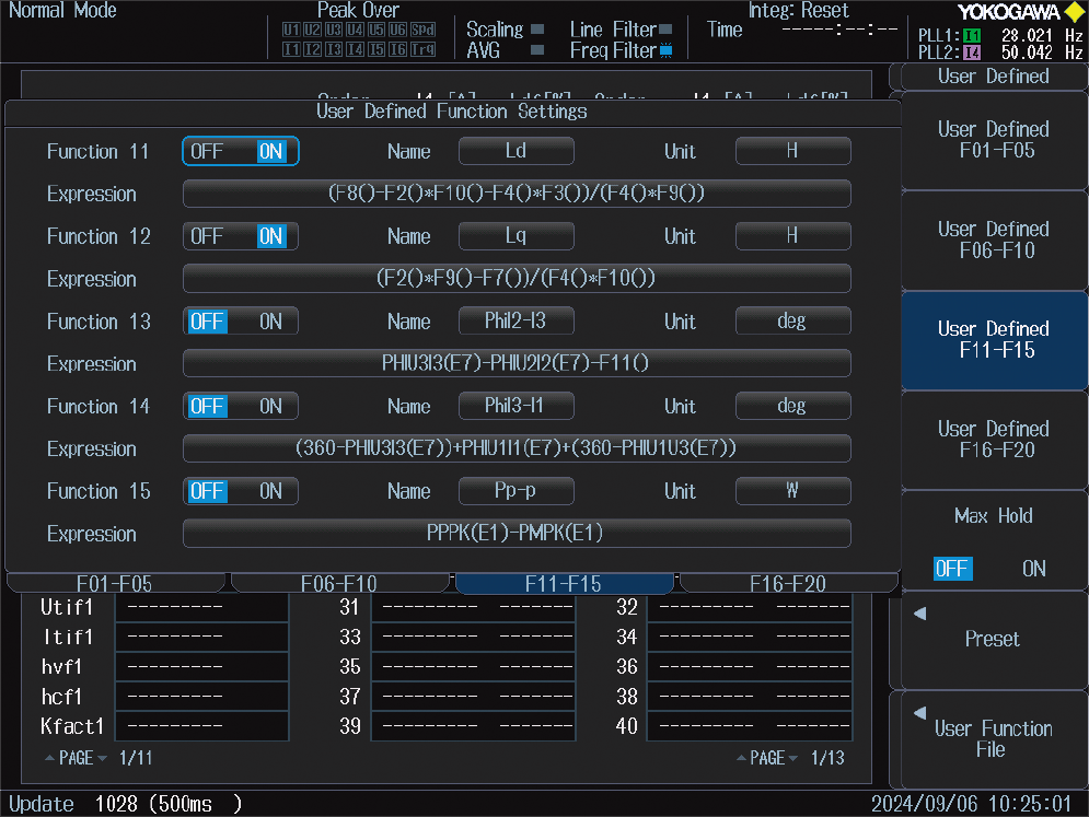 Calculation Function Features of WT1800R
